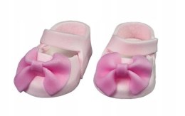 BUCIKI cukrowe różowe chrzest baby shower roczek 2 szt