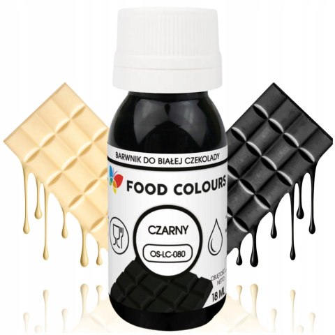 Barwnik spożywczy do białej czekolady i mas tłustych 18 ml Barwnik spożywczy do białej czekolady i mas tłustych 18 ml