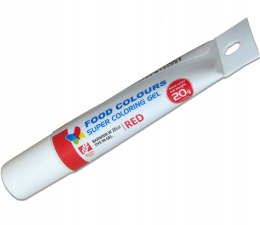 Barwnik żelw tubce Food Colours 20g czerwony