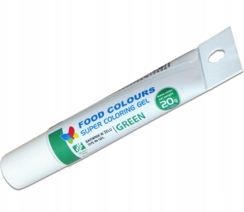 Barwnik żelw tubce Food Colours 20g zielony9 Barwnik żelw tubce Food Colours 20g zielony9
