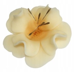 KWIAT CUKROWY MAGNOLIA DEKORACJA TORT ECRU 1x