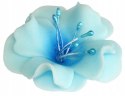 KWIAT CUKROWY MAGNOLIA DEKORACJA TORT NIEBIESKI 1x