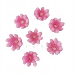 Kwiaty Stokrotka mini cukrowa różowa śr.1cm opak.10 szt.