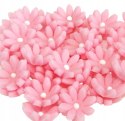 Kwiaty Stokrotka mini cukrowa różowa śr.1cm opak.10 szt.