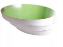 PODKŁAD STYRODUR BIAŁY Z PODKŁADKĄ 24 CM SREBRNY
