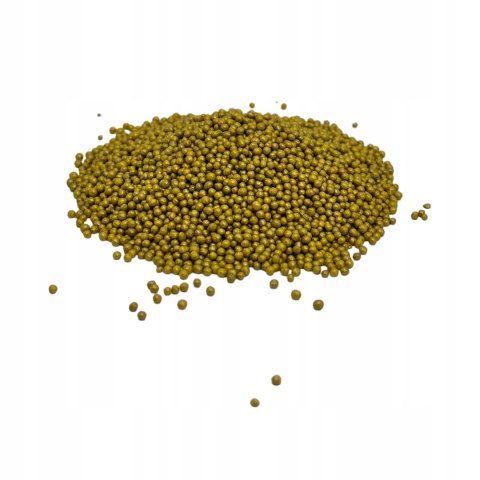 Posypka cukrowa Maczek złoty 2mm NONPAREILS 50 g