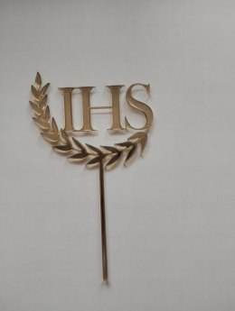 TOPPER pleksa zlote lustro ihs 2 komunia
