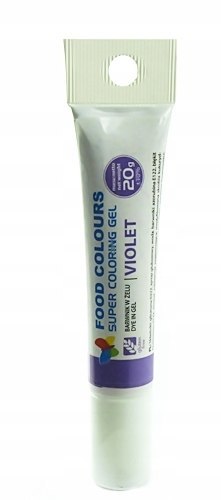 Barwnik żelw tubce Food Colours 20g fioletowy Barwnik żelw tubce Food Colours 20g fioletowy