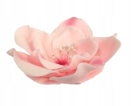 Eustoma różowy kwiat z masy cukrowej