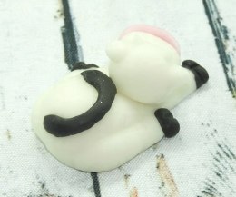 FIGURKA CUKROWA DEKORACJA NA TORT CIASTO KRÓWKA