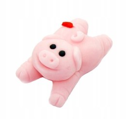 Figurka cukrowa na tort świnka różowa
