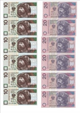Opłatek tort CUKROWY banknoty 10, 20 a4