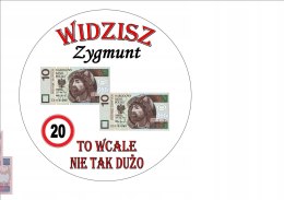 Opłatek tort waflowy dla dorosłych 20 lat 27 cm