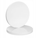 PODKŁAD POD TORT BIAŁY STYRODUR Z PODKŁADKĄ 34 CM BIAŁY
