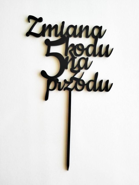TOPPER pleksa czarna zmiana kodu dowolna cyfra TOPPER pleksa czarna zmiana kodu dowolna cyfra