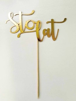 TOPPER zloty brystol papier sto lat