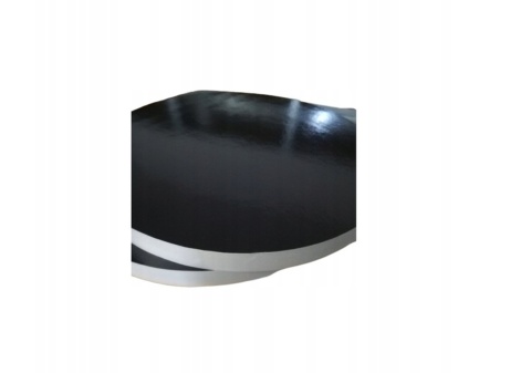 PODKŁAD POD TORT STYRODUR Z PODKŁADKĄ 21,5 CM CZARNY